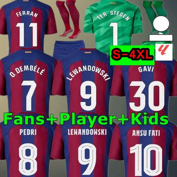 fans player 23 24 lewandowski soccer jersey gavi camiseta de futbol pedri ferran 2023 2024 fc ansu fati raphinha football shirt men kit kids, Black;yellow
fans player 23 24 lewandowski soccer jersey gavi camiseta de futbol pedri ferran 2023 2024 fc ansu fati raphinha football shirt men kit kids, Black;yellow