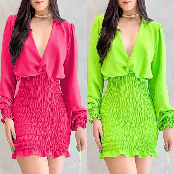 fashion autumn british style temperament women's polyester long sleeve v-neck one step dress dresses for women, White;black
fashion autumn british style temperament women's polyester long sleeve v-neck one step dress dresses for women, White;black