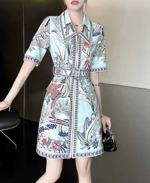 dresses 2023 designer dress women's clothing french design with a sense of temperament and slimming waist printed women dresses, Black;gray
dresses 2023 designer dress women's clothing french design with a sense of temperament and slimming waist printed women dresses, Black;gray