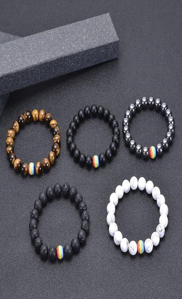 10mm natural stone beaded bracelet rainbow lgbt relationship couples tiger eye lava yoga beads bracelets adjustable2945268, Golden;silver
10mm natural stone beaded bracelet rainbow lgbt relationship couples tiger eye lava yoga beads bracelets adjustable2945268, Golden;silver