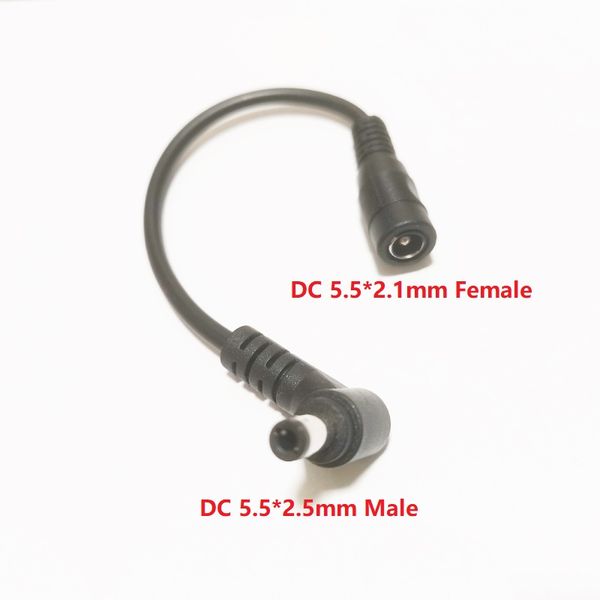 20awg 90 degree angled dc 5.5x2.5mm male to dc 5.5*2.1mm female plug power extension connector cord/ cable / dhl / 300pcs
20awg 90 degree angled dc 5.5x2.5mm male to dc 5.5*2.1mm female plug power extension connector cord/ cable / dhl / 300pcs