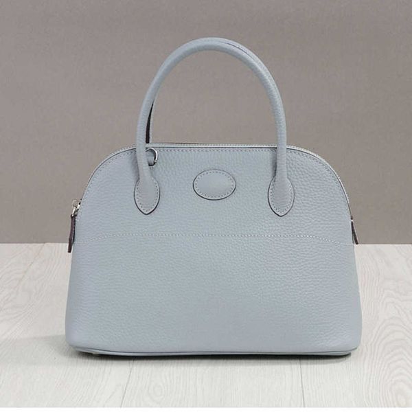 fashion new simple small layer cow leather bag portable one shoulder shell women's bag
fashion new simple small layer cow leather bag portable one shoulder shell women's bag