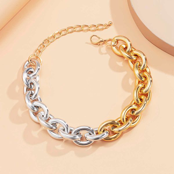 strands shixin ccb material thick link chain necklace on neck hip hop egirl chunky short choker collar for women statement 2023 230613, Black
strands shixin ccb material thick link chain necklace on neck hip hop egirl chunky short choker collar for women statement 2023 230613, Black