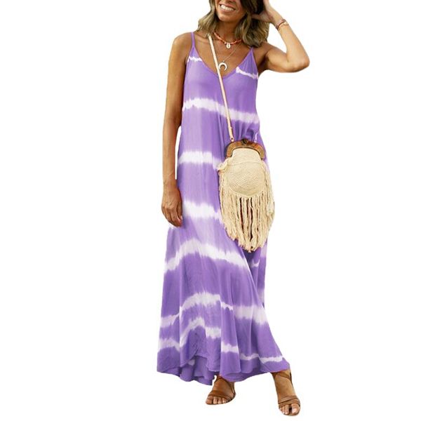 maxi dresses ladies summer sleeveless strappy a-line swing long dresses women fashion v-neck striped cami dresses, Black;gray
maxi dresses ladies summer sleeveless strappy a-line swing long dresses women fashion v-neck striped cami dresses, Black;gray