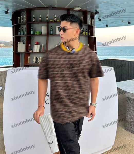 xinxinbuy men designer tee t shirt 23ss double letter printing pattern short sleeve cotton women black gray yellow s-2xl, Black;brown
xinxinbuy men designer tee t shirt 23ss double letter printing pattern short sleeve cotton women black gray yellow s-2xl, Black;brown