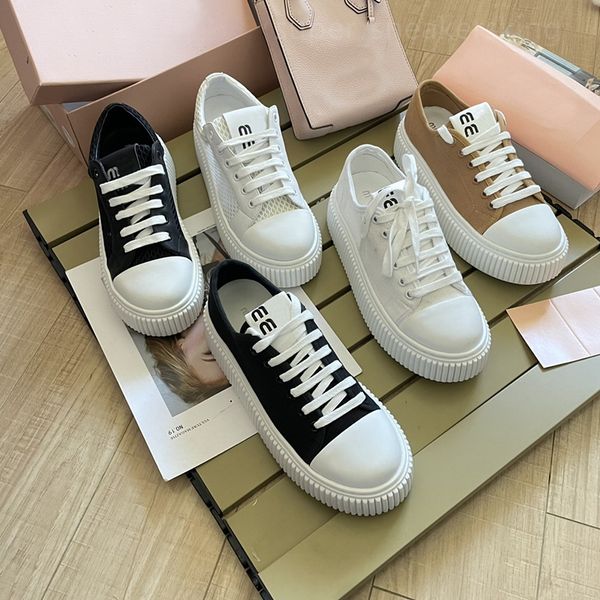 designer women shoes leather lace up fashion platform sneakers white black womens luxury casual shoes chaussures de espadrilles with box siz
designer women shoes leather lace up fashion platform sneakers white black womens luxury casual shoes chaussures de espadrilles with box siz