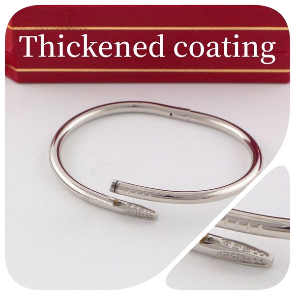 bracelets nail bracelet designer jewelry designer bangle with zircon mans bracelet love bracelet thickened coating fashion bracelets 5a with, Black
bracelets nail bracelet designer jewelry designer bangle with zircon mans bracelet love bracelet thickened coating fashion bracelets 5a with, Black