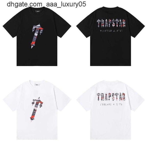 designer fashion clothing tshirt tees small trendy trapstar london red camouflage letter pure cotton summer couple loose fitting short sleev, White;black
designer fashion clothing tshirt tees small trendy trapstar london red camouflage letter pure cotton summer couple loose fitting short sleev, White;black