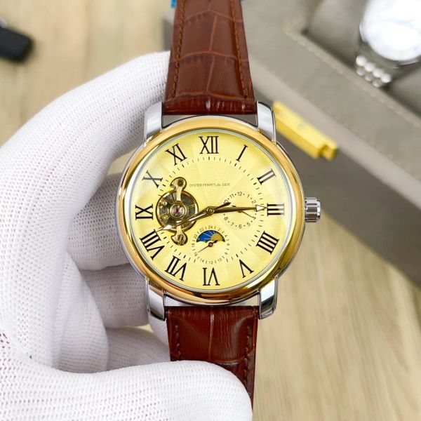 2023 men women automatic movement watch mens mechanical watches fashion sports designer big wristwatches women bang heuerity wristwatch jkl8, Slivery;brown
2023 men women automatic movement watch mens mechanical watches fashion sports designer big wristwatches women bang heuerity wristwatch jkl8, Slivery;brown