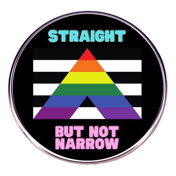 straight lgbt brooch cute anime movies games hard enamel pins collect metal cartoon brooch backpack hat bag collar lapel badges, Blue
straight lgbt brooch cute anime movies games hard enamel pins collect metal cartoon brooch backpack hat bag collar lapel badges, Blue
