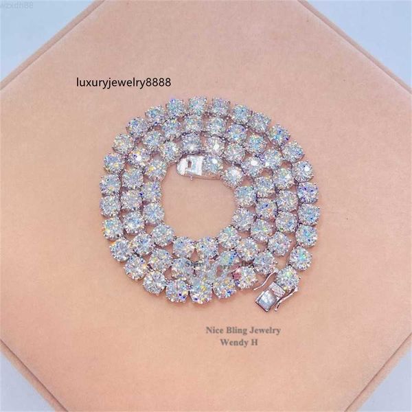 8mm pass diamond tester vvs moissanite tennis chain 925 sterling silver diamond tennis chain
8mm pass diamond tester vvs moissanite tennis chain 925 sterling silver diamond tennis chain