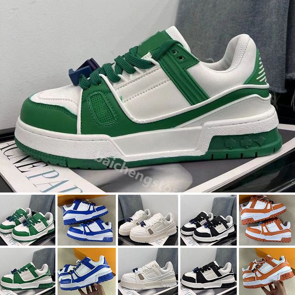 2023 designer casual shoes trainer maxi sneakers luxury leather vintage canvas lace up sneaker men women sport trainers 36-45 b5, White;red
2023 designer casual shoes trainer maxi sneakers luxury leather vintage canvas lace up sneaker men women sport trainers 36-45 b5, White;red