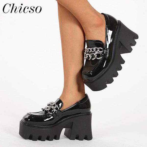 british style leather shoes women 2023 new metal chain college style single shoes 35-43 large-sized female home office loafers, Black
british style leather shoes women 2023 new metal chain college style single shoes 35-43 large-sized female home office loafers, Black