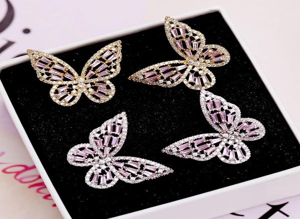 2020 new korean butterfly earrings for women vintage cute stud earrings zircon wedding fashion jewelry brincos7582793, Golden;silver
2020 new korean butterfly earrings for women vintage cute stud earrings zircon wedding fashion jewelry brincos7582793, Golden;silver