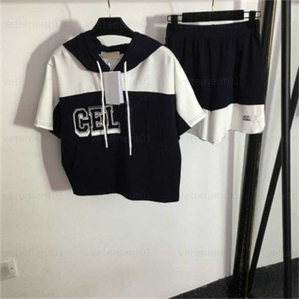 tracksuits two piece set womens letter print color blocking short-sleeved hooded sweatshirt fashion casual elastic waist shorts tracksuit wo, White
tracksuits two piece set womens letter print color blocking short-sleeved hooded sweatshirt fashion casual elastic waist shorts tracksuit wo, White