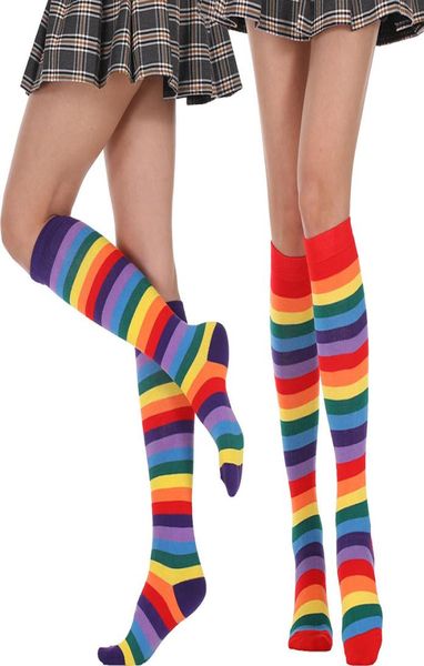 autumn winter women girls rainbow stockings colorful striped elastic soft knee high socks female sports tennis long floor socks5837742, Silver
autumn winter women girls rainbow stockings colorful striped elastic soft knee high socks female sports tennis long floor socks5837742, Silver