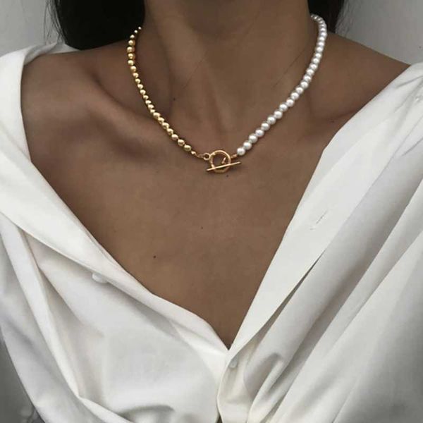 pendant necklaces 2023 fashion imitation pearls bead chain necklace for women classic vintage ot clasp gold color choker neck jewelry gift 2, Silver
pendant necklaces 2023 fashion imitation pearls bead chain necklace for women classic vintage ot clasp gold color choker neck jewelry gift 2, Silver