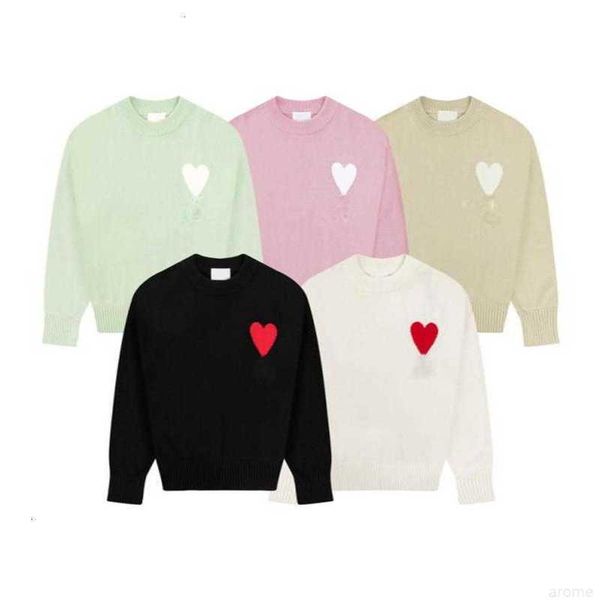 designer mens paris sweaters amis de coeur love jacquard crew neck sweater fashion brand streetwear for men and women, White;black
designer mens paris sweaters amis de coeur love jacquard crew neck sweater fashion brand streetwear for men and women, White;black