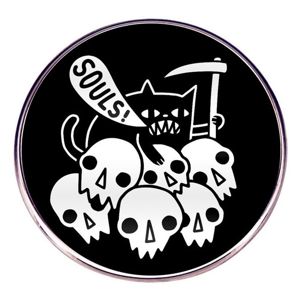 halloween souls brooch cute anime movies games hard enamel pins collect metal cartoon brooch backpack hat bag collar lapel badges, Blue
halloween souls brooch cute anime movies games hard enamel pins collect metal cartoon brooch backpack hat bag collar lapel badges, Blue