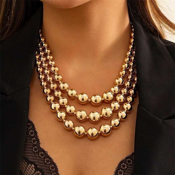 beaded necklaces ingesight.z vintage exaggerated plastic big ball choker necklace for women multi layered chunky thick clavicle jewelry 2306, Silver
beaded necklaces ingesight.z vintage exaggerated plastic big ball choker necklace for women multi layered chunky thick clavicle jewelry 2306, Silver