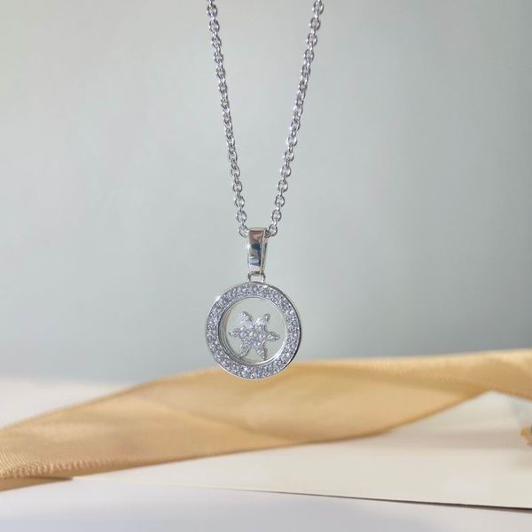 2023 lovely cute pendant necklaces long silver thin stainless steel chain crystal diamond star ring design women necklace with dust bag and
2023 lovely cute pendant necklaces long silver thin stainless steel chain crystal diamond star ring design women necklace with dust bag and