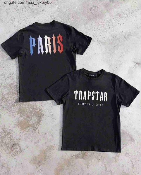 designer fashion clothing tees tshirt trapstar paris printed short sleeved summer men's t-shirt loose cotton bottom shirt trendy letter, White;black
designer fashion clothing tees tshirt trapstar paris printed short sleeved summer men's t-shirt loose cotton bottom shirt trendy letter, White;black