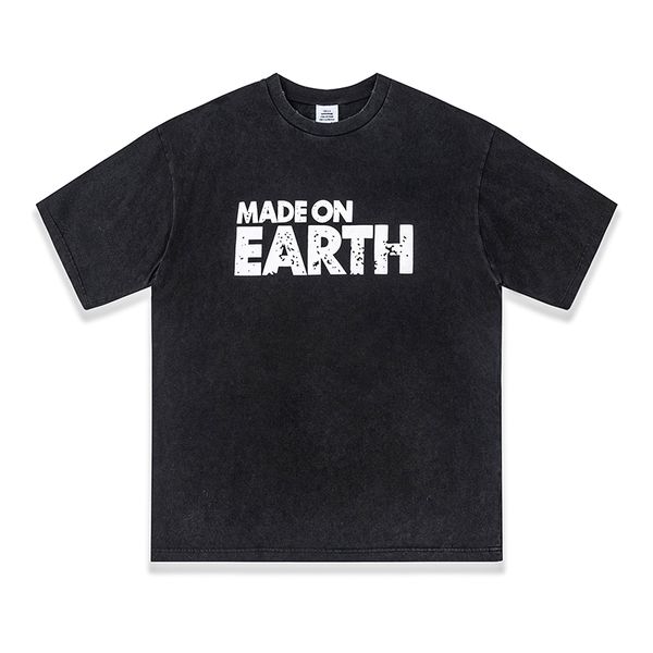 23ss europe uk made on earth puff print t shirt high street tee vintage spring summer short sleeve skateboard men women tshirt, Black;brown
23ss europe uk made on earth puff print t shirt high street tee vintage spring summer short sleeve skateboard men women tshirt, Black;brown