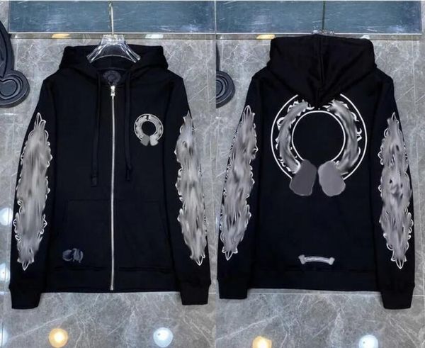 men's hoodies sweatshirts designer mens chrome winter heart hoodie ch long sleeve jacket loose coat hooded hoody men woman hip hop hear, Black
men's hoodies sweatshirts designer mens chrome winter heart hoodie ch long sleeve jacket loose coat hooded hoody men woman hip hop hear, Black
