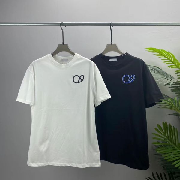 2023 summer casual tshirt designer clothes women men letter t shirt short sleeve chest short embroidered logo short sleeve waist t-shirt whi, White
2023 summer casual tshirt designer clothes women men letter t shirt short sleeve chest short embroidered logo short sleeve waist t-shirt whi, White