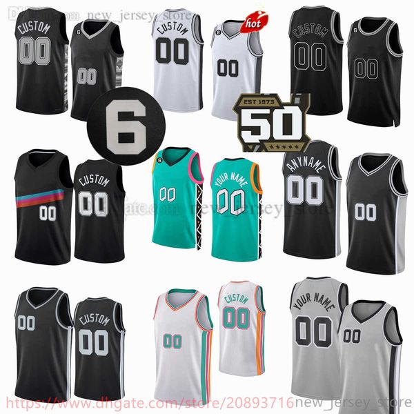 50th anniversary new printed basketball jerseys custom romeo langford 3 keldon johnson tre jones keita bates-diop charles bassey barlow jers, Black;red
50th anniversary new printed basketball jerseys custom romeo langford 3 keldon johnson tre jones keita bates-diop charles bassey barlow jers, Black;red