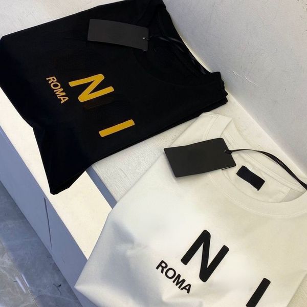 luxury polo shirts fashion designer mens t shirt womens letter print short sleeve round neck cotton tees polo size s-5xl, White;black
luxury polo shirts fashion designer mens t shirt womens letter print short sleeve round neck cotton tees polo size s-5xl, White;black