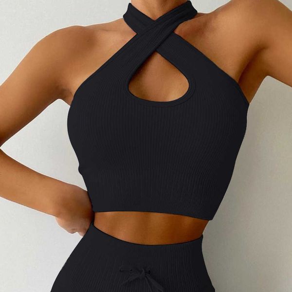 ll yoga vest beautiful back halter neck sports bra underwear seamless running drawstring cross gym fitness bra shockproof
ll yoga vest beautiful back halter neck sports bra underwear seamless running drawstring cross gym fitness bra shockproof