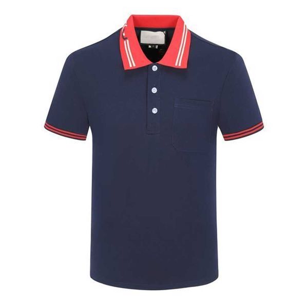 men's polo shirt black and white red light luxury short sleeve stitching 100% cotton classic letter business casual lapel fashion slim, White;black
men's polo shirt black and white red light luxury short sleeve stitching 100% cotton classic letter business casual lapel fashion slim, White;black