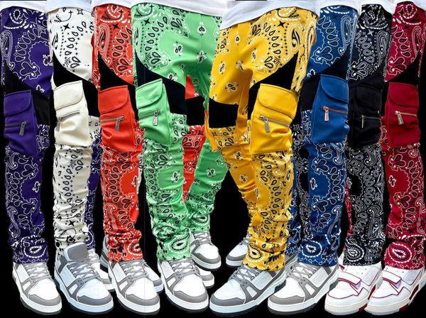 cro four cashew flower casual sports heart loose seasons high street multi bag work clothes pants men's, Black
cro four cashew flower casual sports heart loose seasons high street multi bag work clothes pants men's, Black