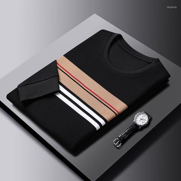 men's cotton high-quality business o spring autumn soft fashion long sleeve end striped men'schina, White;black
men's cotton high-quality business o spring autumn soft fashion long sleeve end striped men'schina, White;black