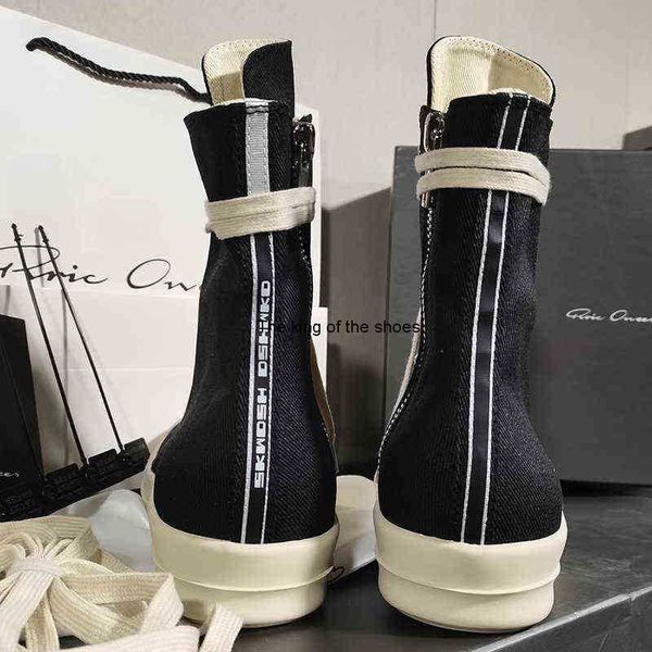 22 version of trendy spring and autumn ro men's shoes high upper thick bottom double thread letter canvas sports leisure couple short, Black
22 version of trendy spring and autumn ro men's shoes high upper thick bottom double thread letter canvas sports leisure couple short, Black