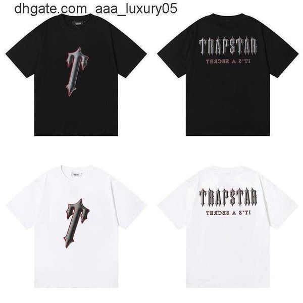 designer fashion clothing tshirt tees trendy brand trapstar decoded infrared printed pure cotton niche short sleeved tshirt for male female, White;black
designer fashion clothing tshirt tees trendy brand trapstar decoded infrared printed pure cotton niche short sleeved tshirt for male female, White;black