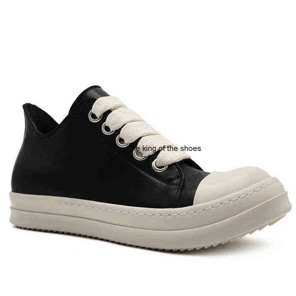 ro men's low sports single shoe leather casual versatile thick sole shallow five hole wide lace up rubber raised board shoes2023 og, Black
ro men's low sports single shoe leather casual versatile thick sole shallow five hole wide lace up rubber raised board shoes2023 og, Black