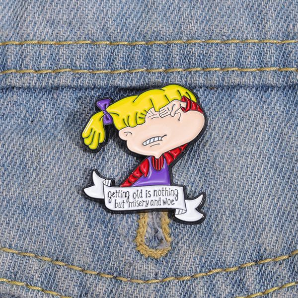 crying girl brooch cute anime movies games hard enamel pins collect metal cartoon brooch backpack hat bag collar lapel badges, Blue
crying girl brooch cute anime movies games hard enamel pins collect metal cartoon brooch backpack hat bag collar lapel badges, Blue
