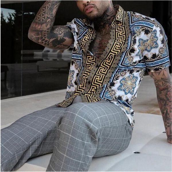 plus size 3xl men's casual retro shirt short-sleeved hawaiian summer shirt fit tight for a variety of patterns men's clothing card, White;black
plus size 3xl men's casual retro shirt short-sleeved hawaiian summer shirt fit tight for a variety of patterns men's clothing card, White;black