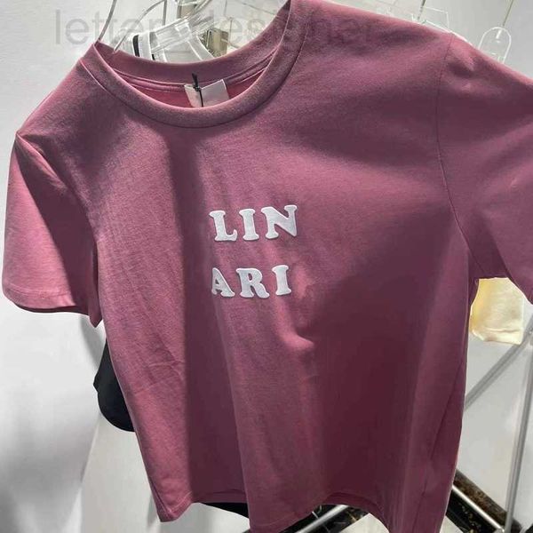 women's t-shirt designer designer spring and summer new pink flocking t-shirt temperament short sleeve l5q5, White
women's t-shirt designer designer spring and summer new pink flocking t-shirt temperament short sleeve l5q5, White