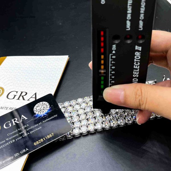 hip hop jewelry with moissanite ice tennis chain jewelry 6.5mm men's hip hop rap singer necklace, Silver
hip hop jewelry with moissanite ice tennis chain jewelry 6.5mm men's hip hop rap singer necklace, Silver