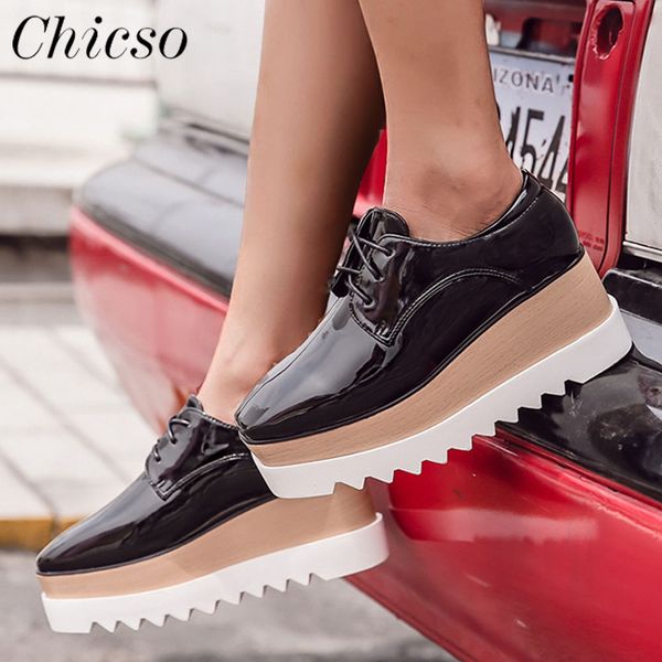 spring platform shoes women 2023 new patent leather square toe ladies lace up casual shoes home office outdoor female footwear, Black
spring platform shoes women 2023 new patent leather square toe ladies lace up casual shoes home office outdoor female footwear, Black