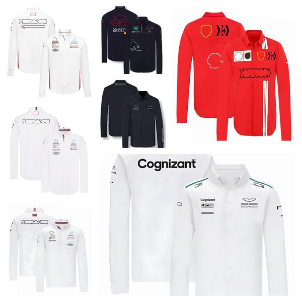 new f1 racing shirt team long sleeve shirt men's leisure quick-drying lapel polo shirt
new f1 racing shirt team long sleeve shirt men's leisure quick-drying lapel polo shirt