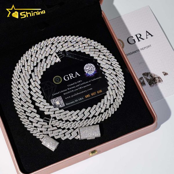 iced out vvs moissanite miami gold cuban chain necklace 925 sterling silver diamond moissanite cuban link chain
iced out vvs moissanite miami gold cuban chain necklace 925 sterling silver diamond moissanite cuban link chain