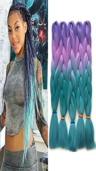 purple blue green four tone ombre color xpression braiding hair extensions kanekalon high temperature fiber crochet braids hair 245148582, Black
purple blue green four tone ombre color xpression braiding hair extensions kanekalon high temperature fiber crochet braids hair 245148582, Black