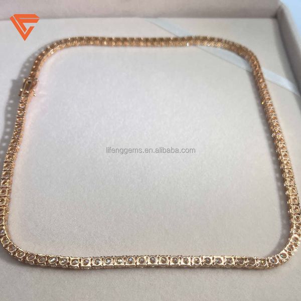 3mm 4mm 5mm jewelry hip hop diamond necklace ice out hight end moissanite tennis chain, Silver
3mm 4mm 5mm jewelry hip hop diamond necklace ice out hight end moissanite tennis chain, Silver