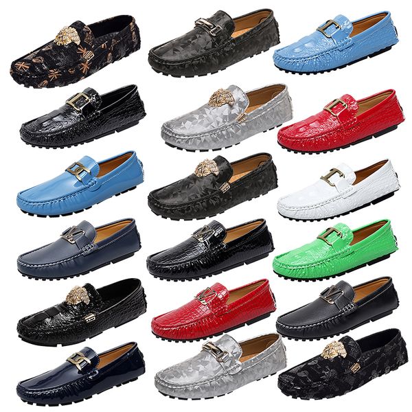 high-quality metal buckle loafer luxury printed brogue leather shoes genuine leather business office shoes weddings party dress shoes formal, Black
high-quality metal buckle loafer luxury printed brogue leather shoes genuine leather business office shoes weddings party dress shoes formal, Black