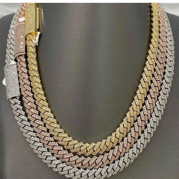custom hip hop men women jewelry 925 sterling silver cuban link chain necklace vvs moissanite diamond
custom hip hop men women jewelry 925 sterling silver cuban link chain necklace vvs moissanite diamond