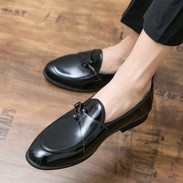 fashion slip on loafers for men large pointed head leather shoes men party moccasin homme light casual boat shoes for men, Black
fashion slip on loafers for men large pointed head leather shoes men party moccasin homme light casual boat shoes for men, Black